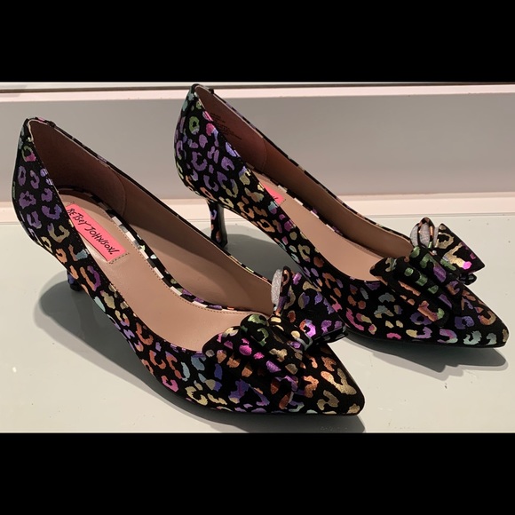 Betsey Johnson | Shoes | Betsey Johnson Maude Kitten Heel Last Pair 95